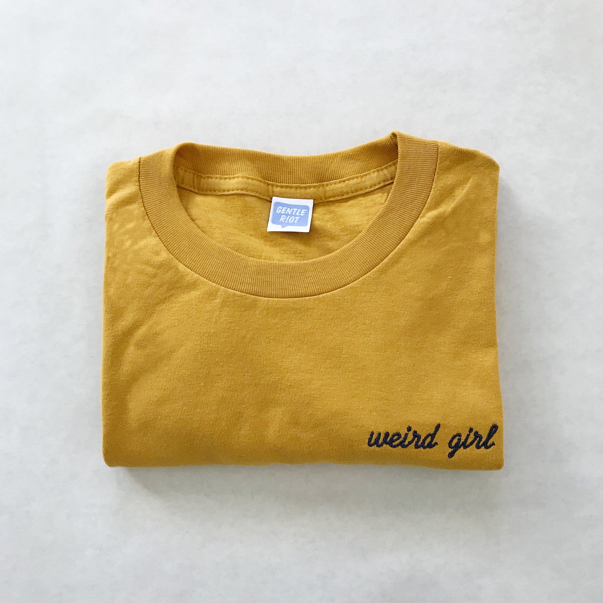 Weird Girl Embroidered Tee