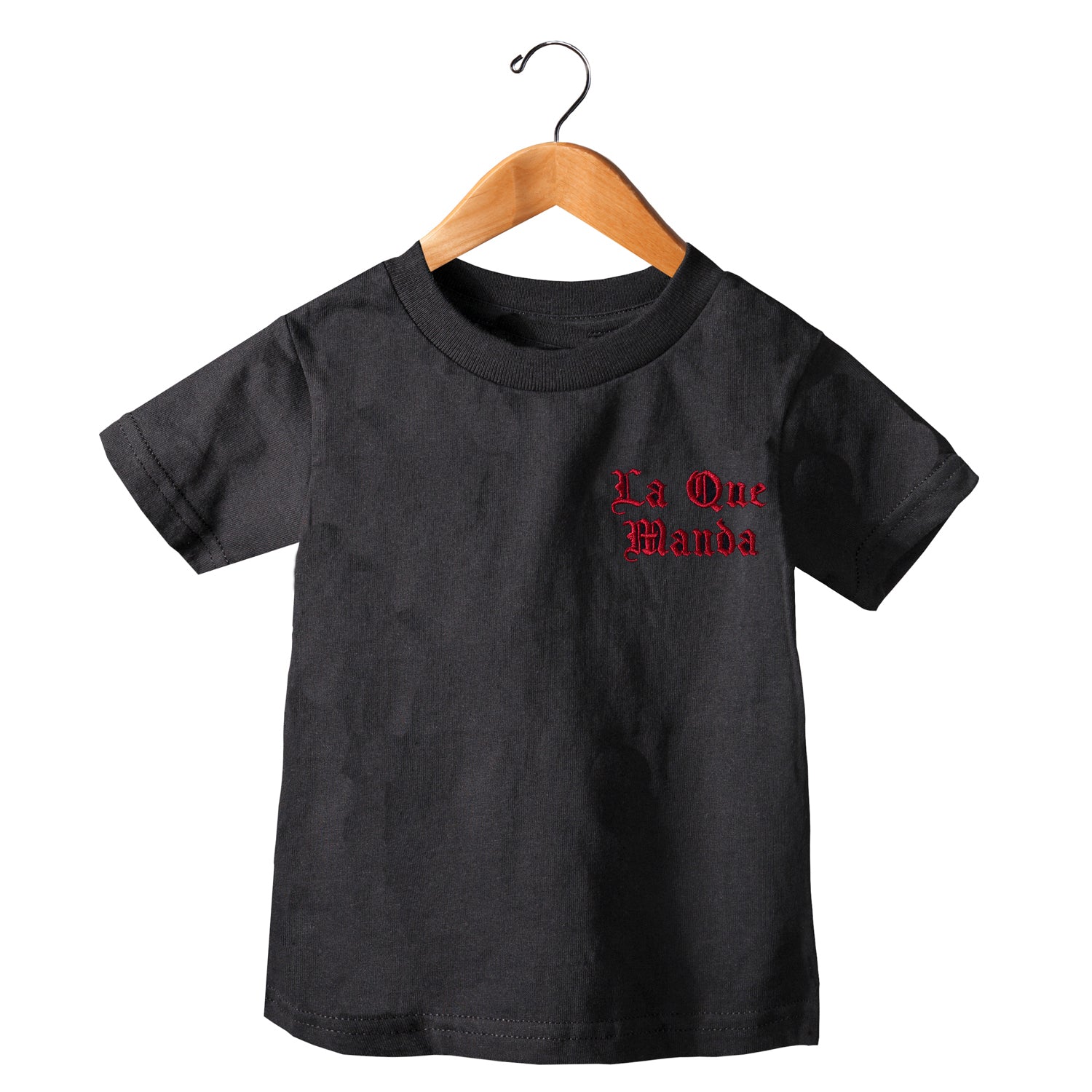 La Que Manda Embroidered Children's T-shirt